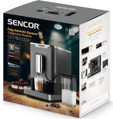 Кофемашина Sencor SES 9200 CH