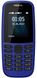 Мобільний телефон Nokia 105 Dual Sim 2019 Blue фото 1