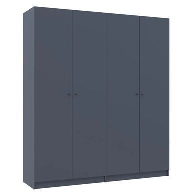 Шафа для одягу Doros Промо Антрацит 2+2 (DRS-012163)