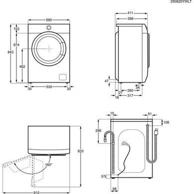 Стиральная машина Electrolux EW6SM426BU