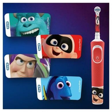 Зубна електрощітка Braun ORAL-B щітка 3+ D100.413.2KX Pixar 3710