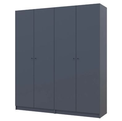 Шафа для одягу Doros Промо Антрацит 2+2 (DRS-012163)