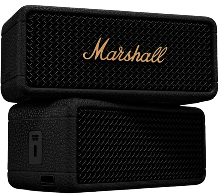 Портативна акустика Marshall Portable Speaker Emberton III Black and Brass (1006884)