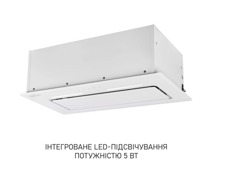 Витяжка Minola HBI 6473 WH GLASS 800 LED Line