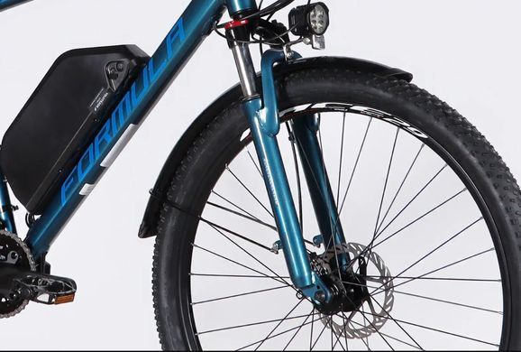 Велосипед з електроприводом 29" AL Formula eCURSOR MAN DD CS рама-21" 48B 17.5А*г 500Вт темно-синій 2026