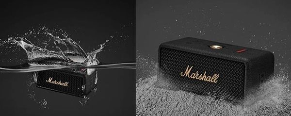 Портативна акустика Marshall Portable Speaker Emberton III Black and Brass (1006884)