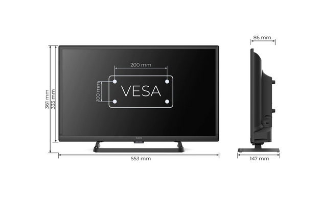 Телевизор Kivi 24H710QB