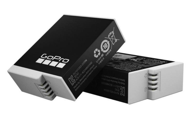 Набор из двух аккумуляторов GoPro Enduro Battery для Hero 11, Hero 10, Hero 9 (ADBAT-211)