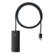 Хаб-адаптер Baseus Lite Ser 4PUSB-A/USB 3.0*4 1m (WKQX030101) фото 1