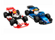 Конструктор LEGO City Автомобили для гонки F1 команд Williams Racing и Haas F1 фото 2
