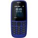 Мобільний телефон Nokia 105 Dual Sim 2019 Blue фото 3