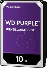 Жорсткий диск WD 3.5" SATA 3.0 10TB 7200 256MB Purple Surveillance