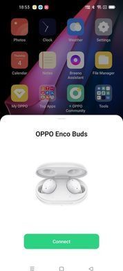 Наушники Oppo Enco Buds W12 (ETI81) White