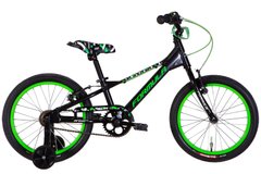 Велосипед AL 18" Formula SLIM 2022 (чорно-зелений)