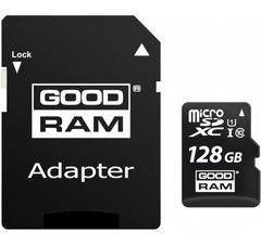 Картка пам’ятi Goodram microSDXC UHS-I 128GB сlass10 +SD