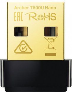 USB-адаптер Tp-Link Archer T600U Nano