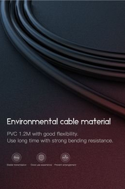 Кабель T-Phox Nets T-C801 Type-C – 1.2m (Black) Polybag