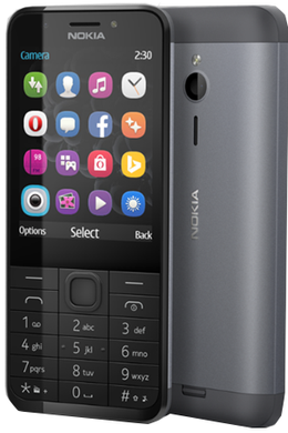 Мобильный телефон Nokia 230 Dual Sim Dark Silver/Black