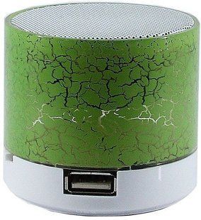 Портативна Bluetooth акустика S10 LED mini Green