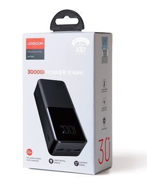 Портативное зарядное устройство Joyroom JR-T015 30000 mAh 15W TYPE-C (Black)