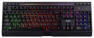 Клавіатура Ergo KB-612 Keyboard ENG/RUS/UKR Чорна