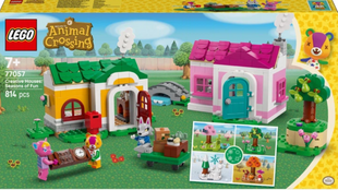 Конструктор LEGO Animal Crossing Творческие дома: сезоны развлечений 814 деталей