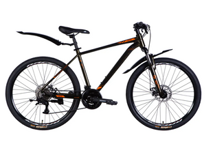 Велосипед AL 26" Discovery BASTION DD CS рама-18" коричневый 2025