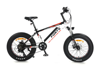 Акумуляторний велосипед Forte RIDER, 350Вт, колесо 20, рама 14, біло-червоний