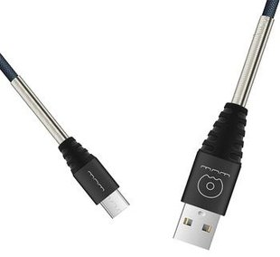 Кабель USB WUW X60 microUSB 1m 2.4A Black