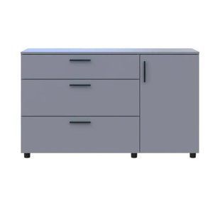 Комод Doros Торн Сірий 3Ш/1Д 135х51.6х80 (DRS-012107)