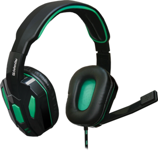 Гарнитура Defender Warhead G-275 Green+Black (64122)