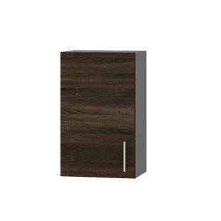 Кухонний модуль Оптіма Верх В01-450 Антрацит/Дуб Сонома Трюфель 450х296х720 мм (DTM-071480)