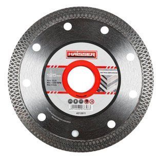 Круг алмазный EXTRA CERAMICS 125x1,4x22,23 (Haisser) 4212611