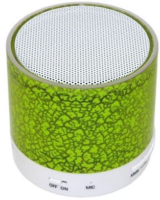 Портативна Bluetooth акустика S10 LED mini Green