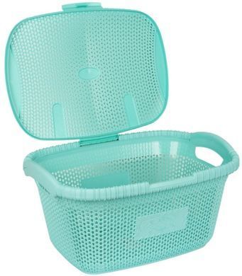 Кошик для білизни Violet House 1002 Віолетта Soft Mint 28 л
