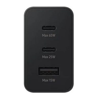 Зарядний пристрій Samsung 65W Trio (EP-T6530NBEGEU) Black