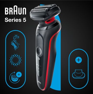 Электробритва Braun Series 5 51-R1200 Black/Red