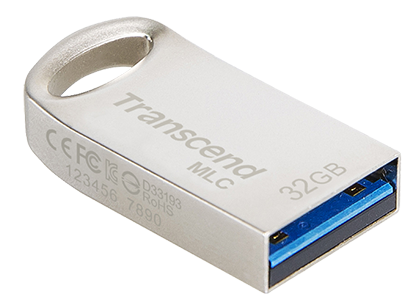 Flash Drive Transcend JetFlash 720 32GB USB 3.0 Silver (TS32GJF720S) срібний
