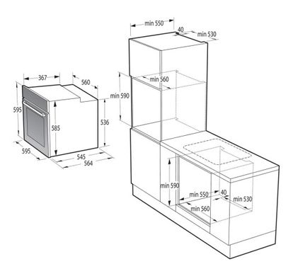 Духовой шкаф Gorenje BPS 6737 E07B