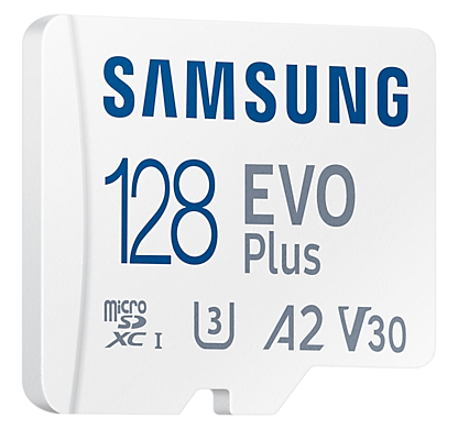 Карта памяти Samsung microSDXC 128GB EVO PLUS A2 V30 (MB-MC128KA/RU)