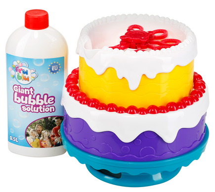Мильні бульбашки FRU BLU Іменинний Торт з розчином, 0.5 л