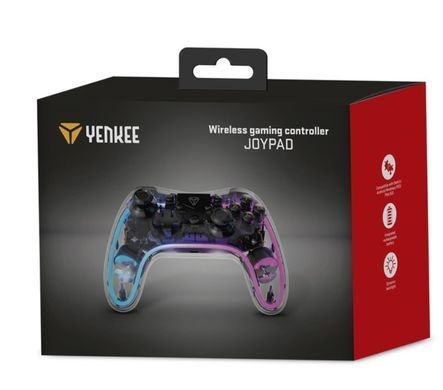 Геймпад YENKEE YCP 4010 JOYPAD Transparent