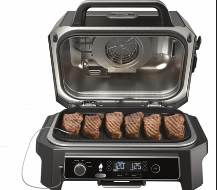 Электрический гриль-барбекю и коптильня Ninja Woodfire Pro XL OG850EU