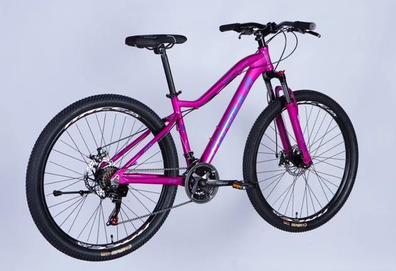 Велосипед AL 27.5" Formula ALPINA DD FR рама-16" рожево-синій 2026