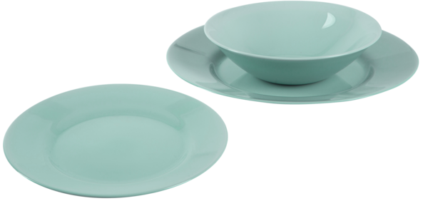 Тарелка десертная Luminarc Plumi Light Turquoise