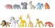 Ігрові фігурки Dingua Набір Звірята Африки 12 шт фото 2
