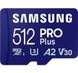 Карта пам'яті Samsung PRO Plus microSDXC 512GB (MB-MD512SA/EU) фото 3