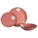 Тарілка Cesiro SPIRAL рожевий/26 см/обід (1) (I3070S/G139) фото 4