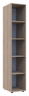 Пенал відкритий Doros Гелар 38,2х49,5х203,4 см Дуб сонома (DRS-011142)