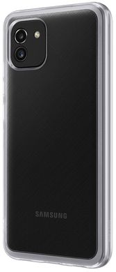 Чохол Samsung A03 Soft Clear Cover Transparent (EF-QA035TTEGRU)